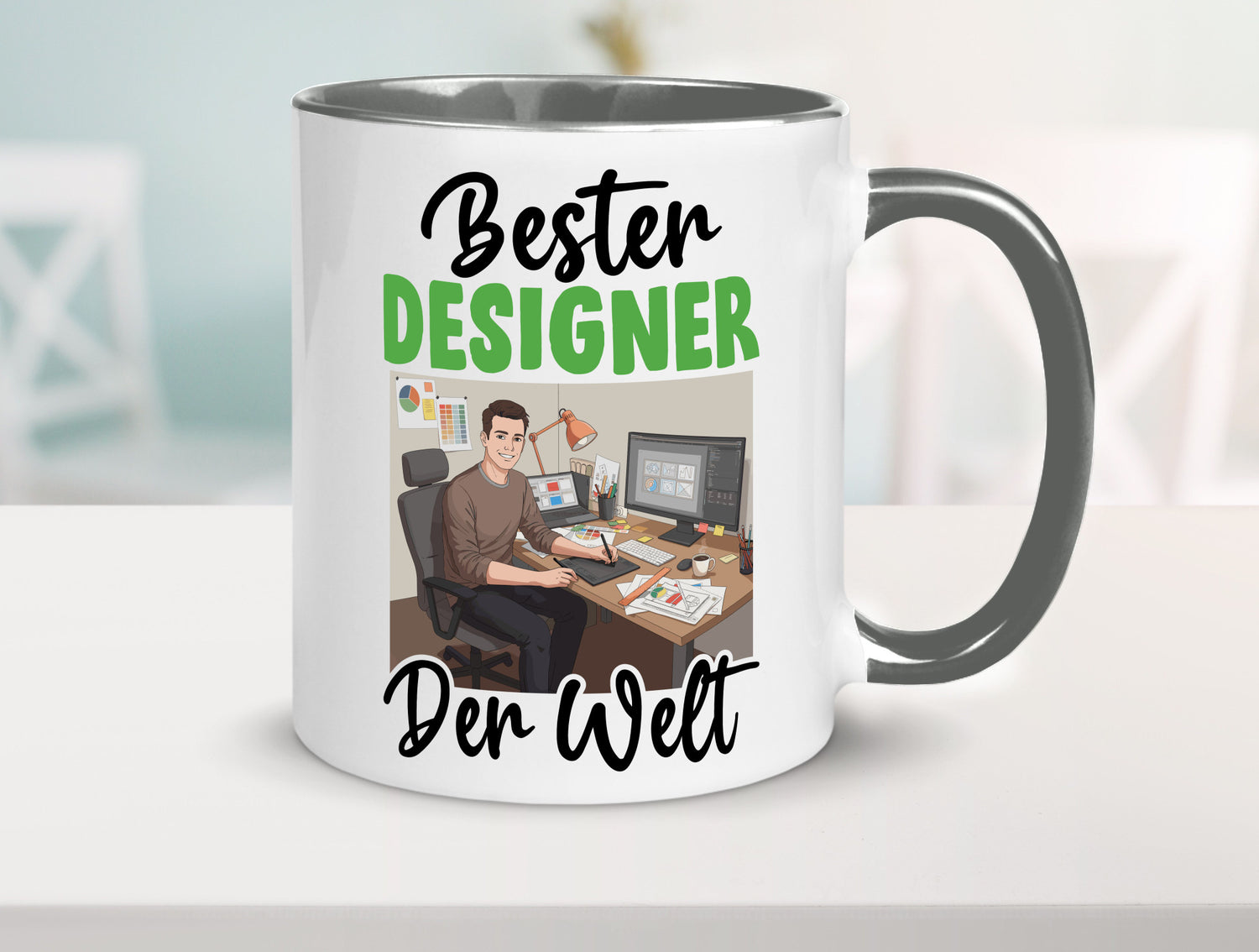 Bester Designer Beruf | Mode v2 lustiger Spruch Geschenk Arbeit Kollegen Büro