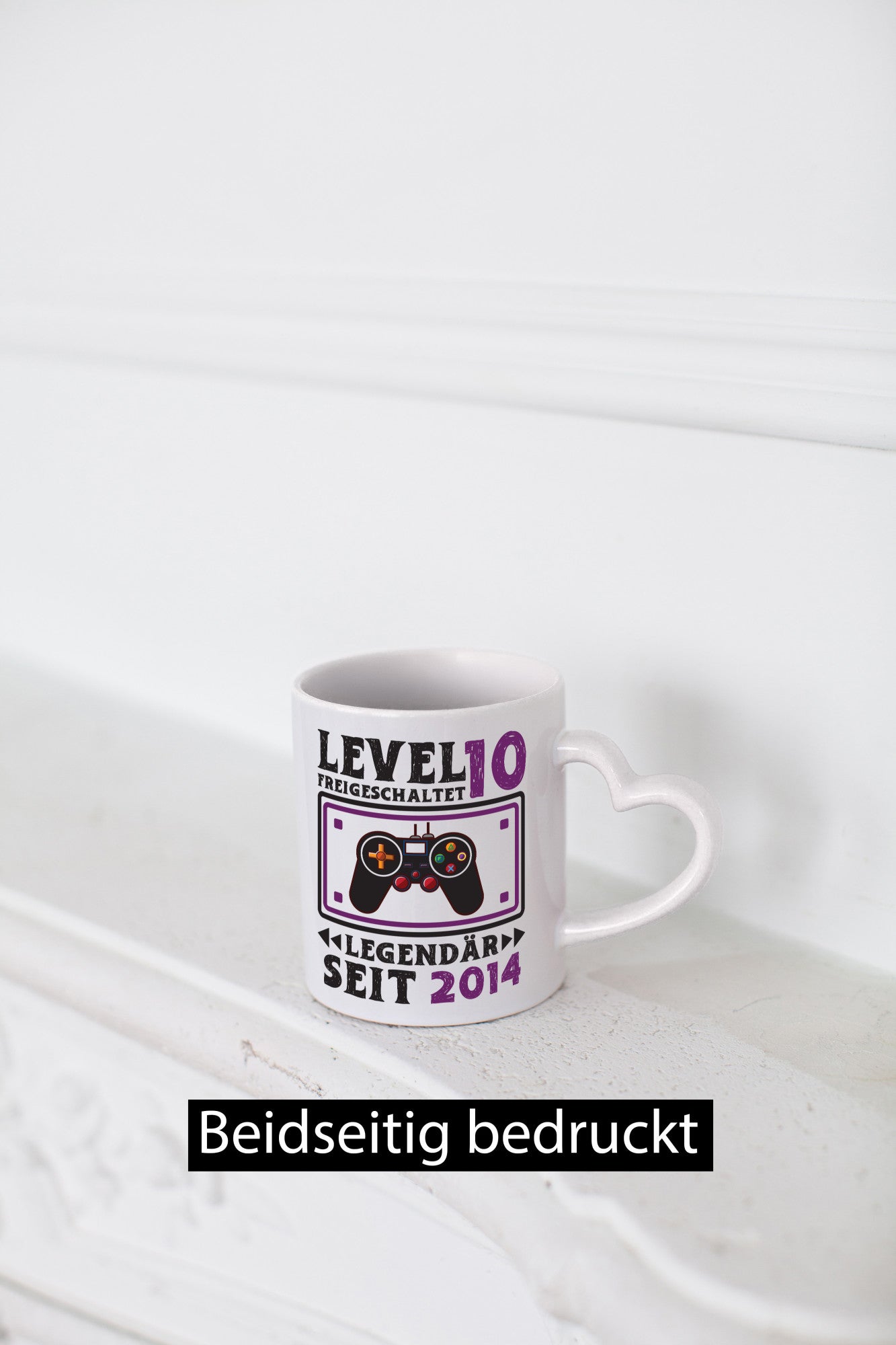 Level 10 Unlocked | 10th Birthday Gamer 2014 Gift Idea Humor Mug