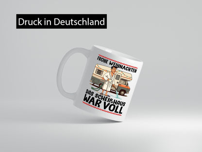 Frohe Weihnachten | Ugly Christmas Scheißhaus war voll Humor Geschenkidee Tasse