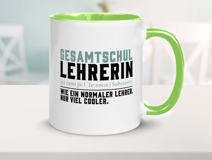 Gesamtschullehrerin | Unterricht Lieblingslehrerin Geschenkidee Humor Tasse