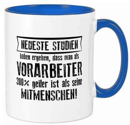 Neuste Studien: Vorarbeiter | Kollege Teamleiter lustig Arbeit Kollegen Büro