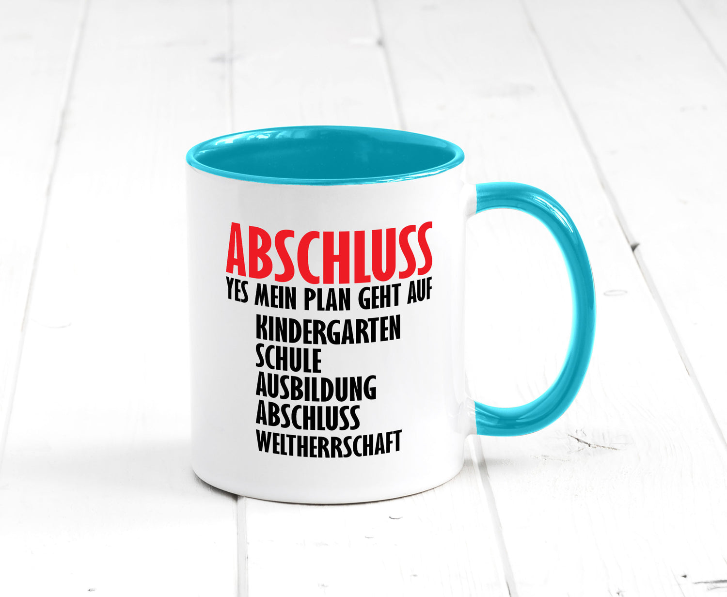 Abschluss Bachelor Geschenkidee Humor Tasse