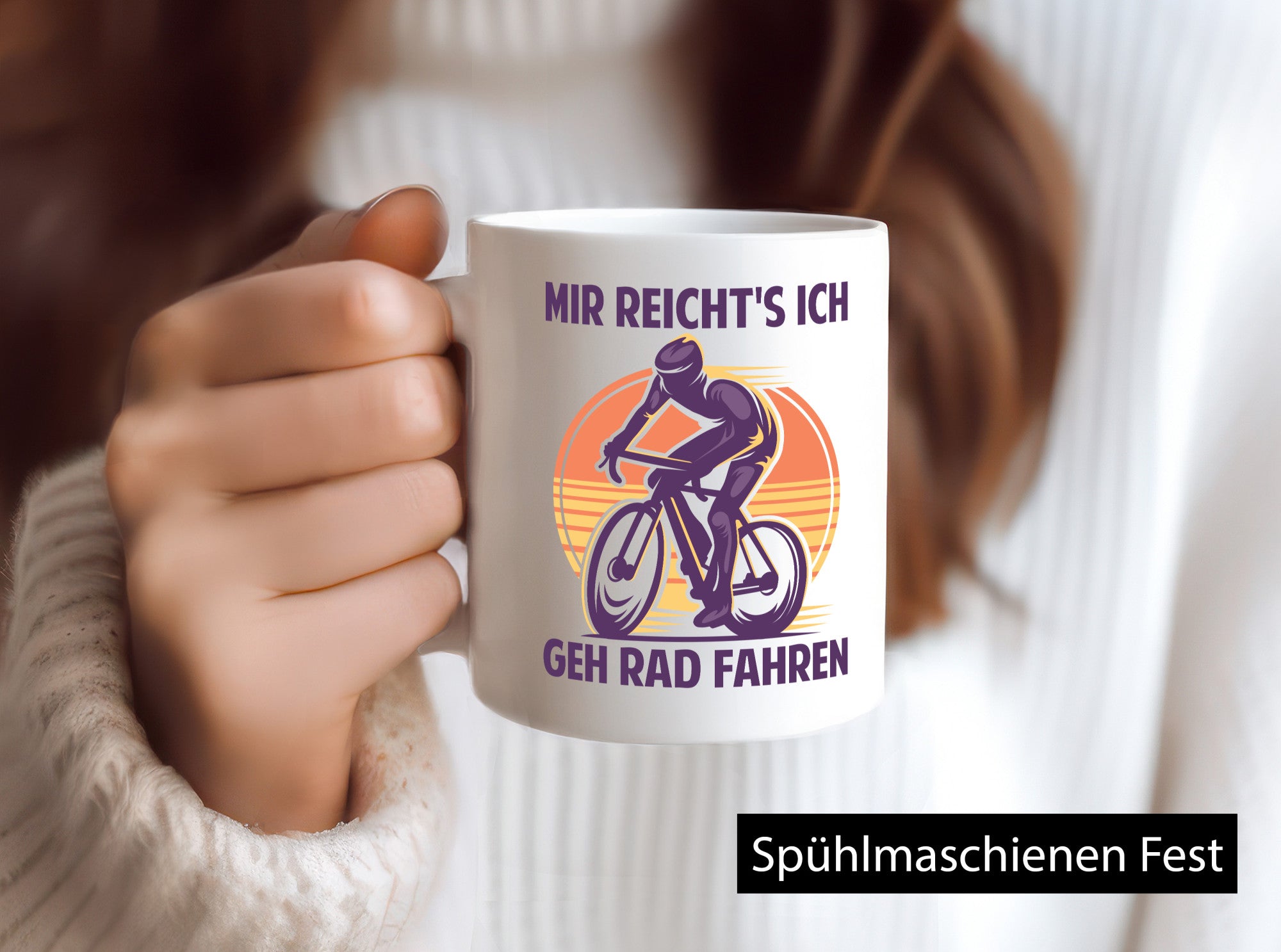 Mir reichts ich geh Rad Fahren | Fahrrad Geschenk Humor Geschenkidee lustiger