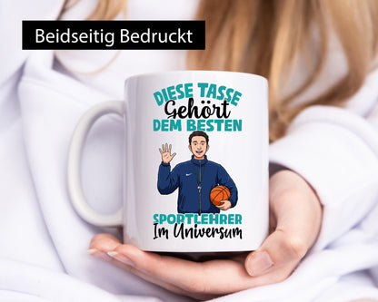 Im Universum: Sportlehrer | Lehrer Sport Geschenk Humor Geschenkidee lustiger