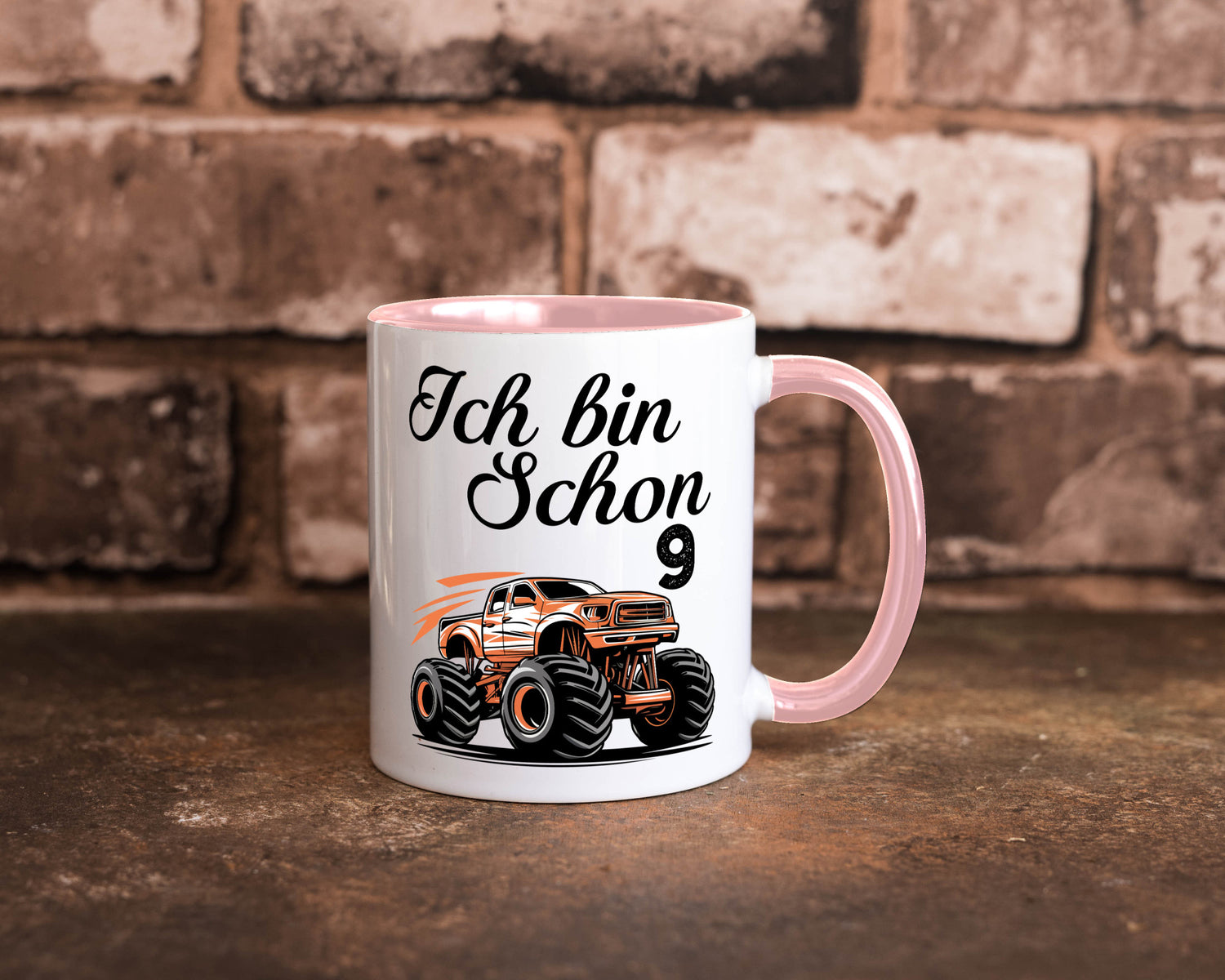 9. Geburtstag | Monster truck 9 Jahre lustiger Spruch Geschenk Geschenkidee