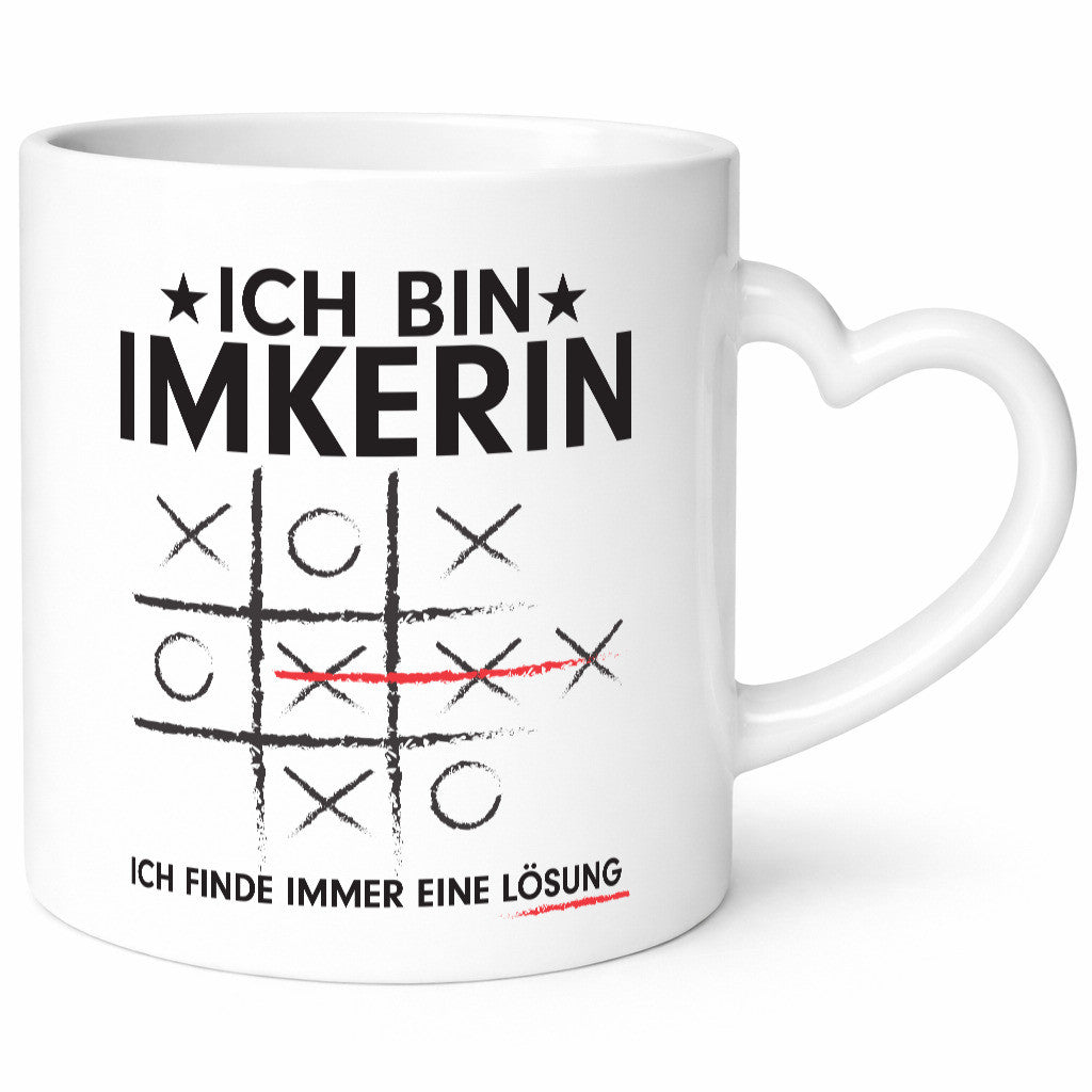 Löse Probleme: Imkerin | Imkerei lustig Humor Geschenkidee Geschenk Tasse