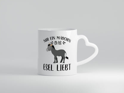Nur ein Mädchen das Esel Lieb | Tiere Liebhaber Geschenkidee Tierliebhaber
