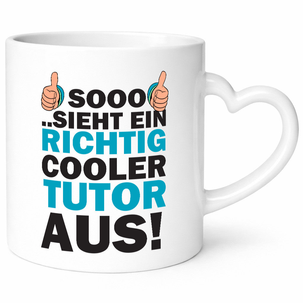 Cooler Tutor | Nachhilfe Tasse Lehrer Tutoren lustig Humor Geschenkidee Geschenk