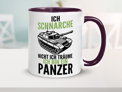 Träume bin ein Panzer | Panzerfahrer Tigerpanzer WW2 v2 lustig Humor