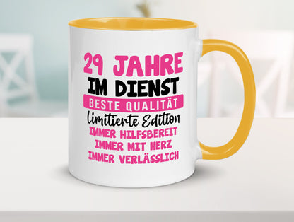 29 Jahre im Dienst | Jubiläum Arbeit v10 Geschenk Kollegen Büro lustiger Spruch