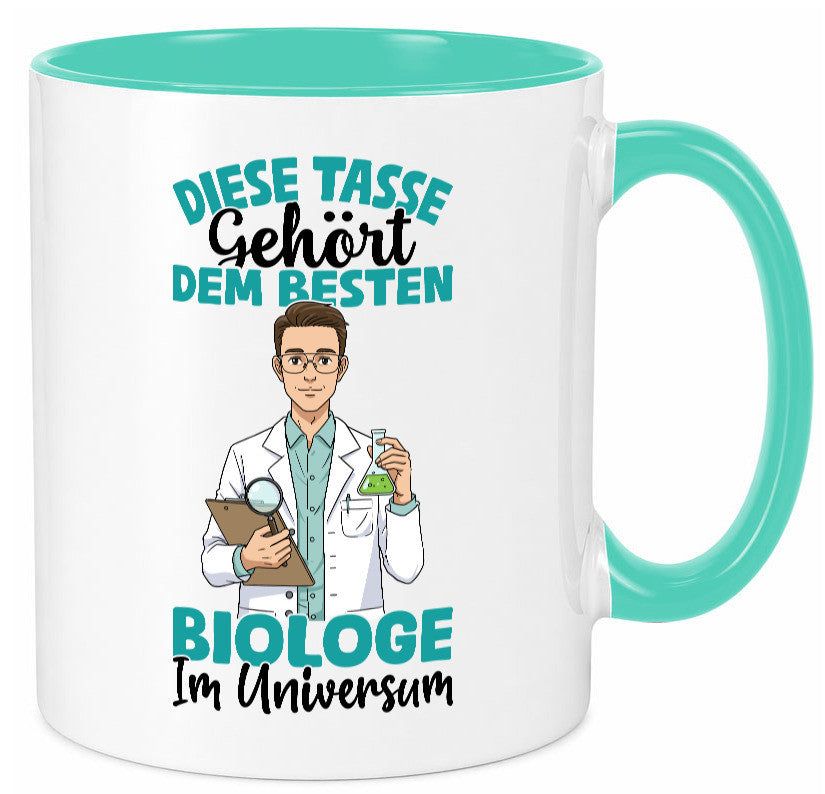 Im Universum: Biologe | Biologie Naturforscher Humor Geschenkidee Tasse