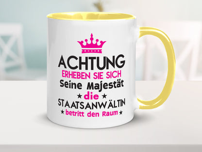 Seine Majestät Staatsanwältin | Anwältin lustiger Spruch Geschenk Humor