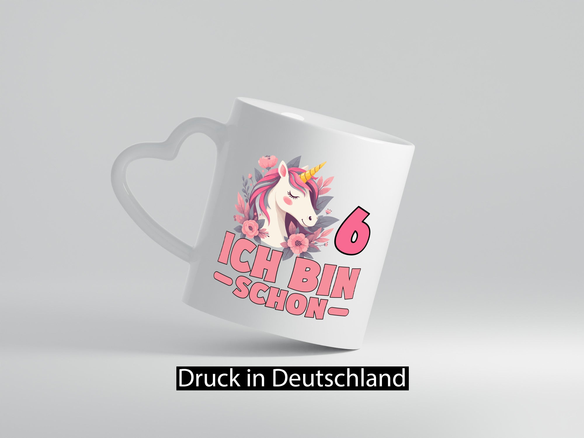 6. Geburtstag | 6 Jahre Einhorn bin schon Mädchen Geschenk Geschenkidee