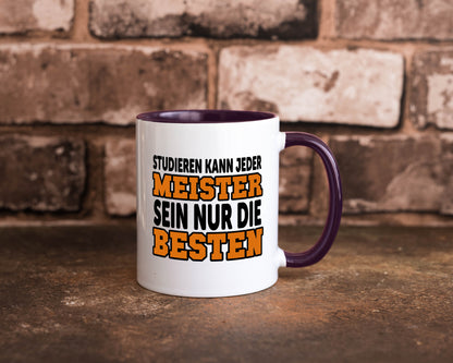 Meister | Handwerker Meisterprüfung Berufsabschluss Humor Arbeit Kollegen Büro