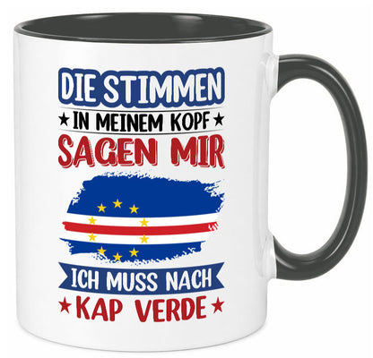 Kap Verde | Urlaub Stimmen in meinem Kopf Traumland lustig Humor Geschenkidee