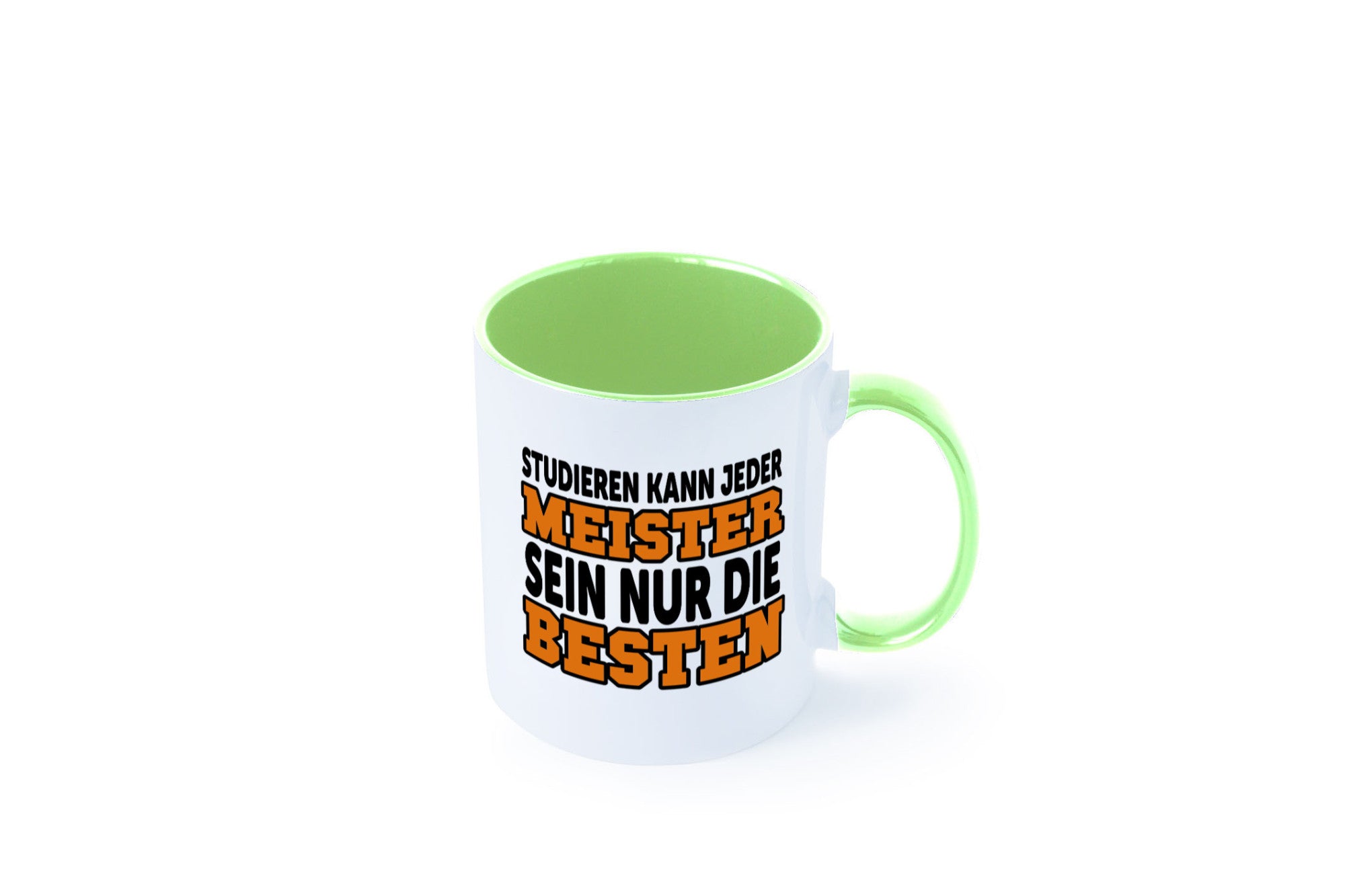 Meister | Handwerker Meisterprüfung Berufsabschluss Humor Arbeit Kollegen Büro