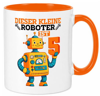 5. Geburtstag | 5 Jahre Roboter Junge lustiger Spruch Geschenk Geschenkidee
