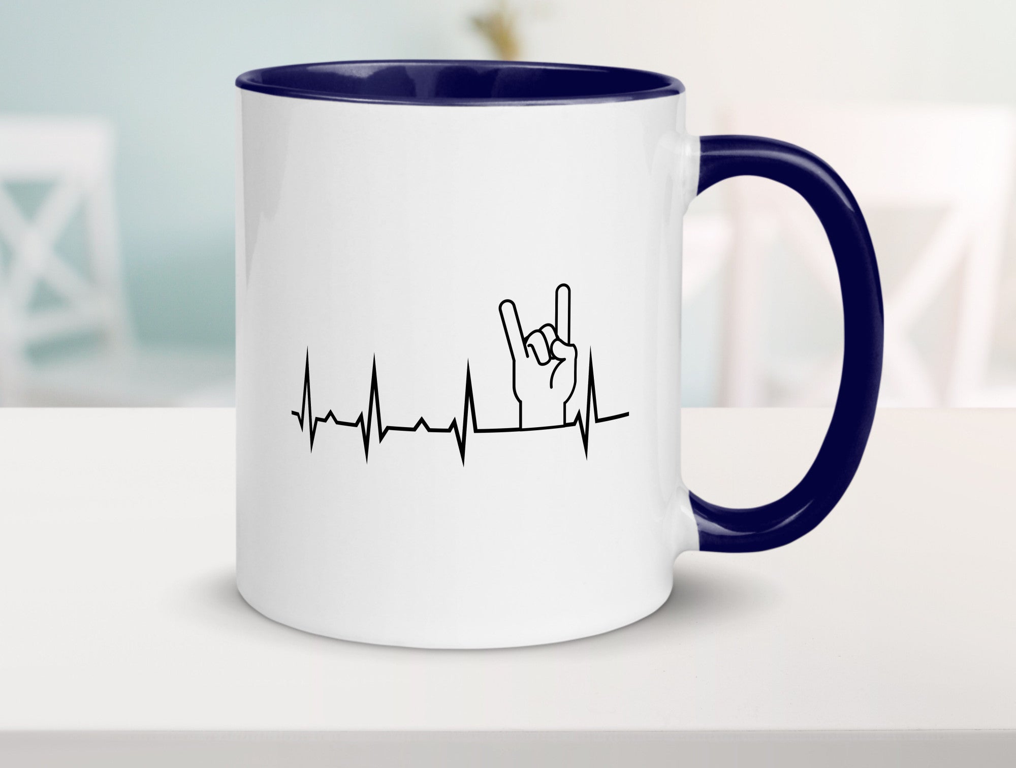Heavy Metal Motiv | Rocker Musiker Rock Musik Geschenk Humor Geschenkidee