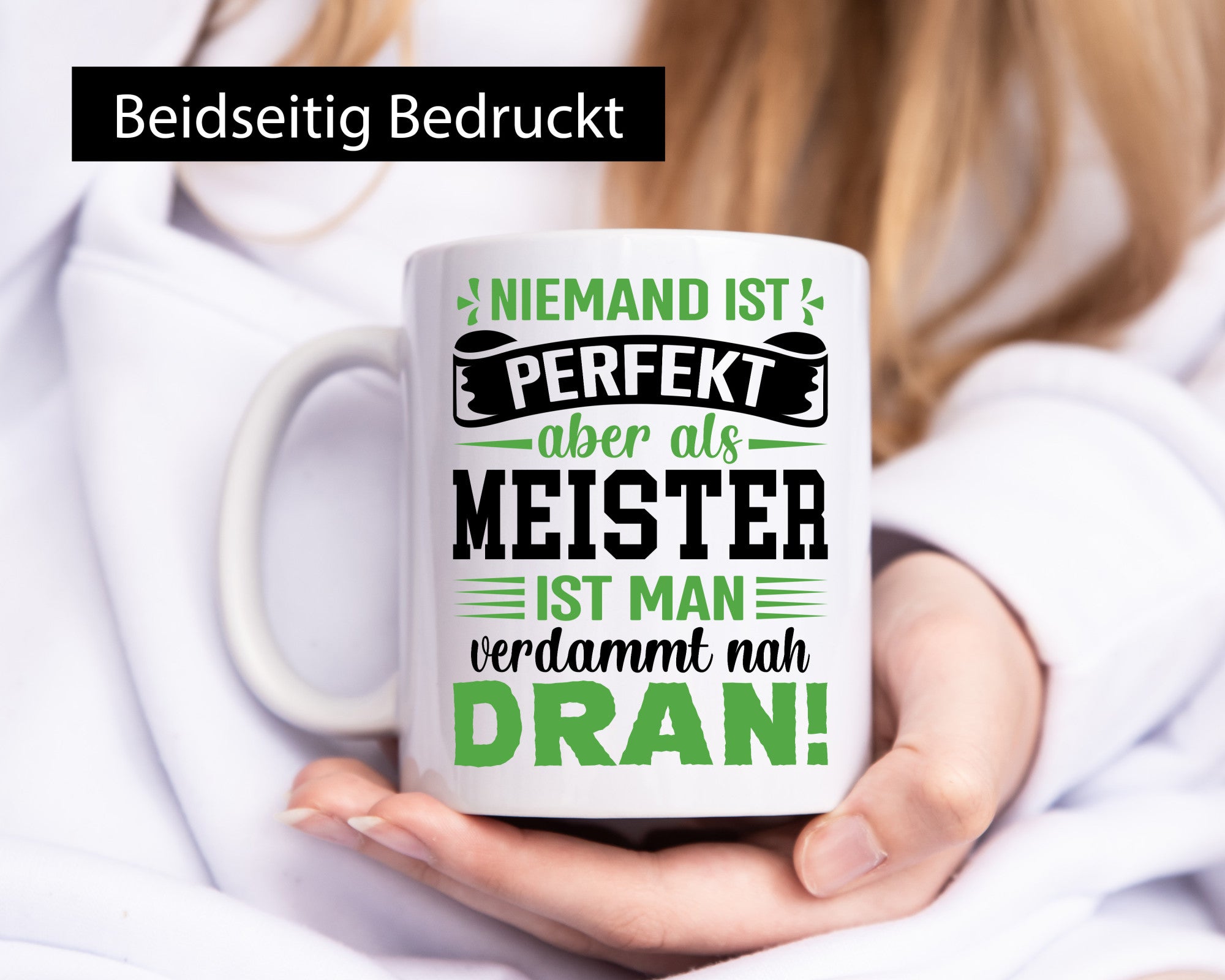 Niemand ist Perfekt aber als meister nah dran | lustig Humor Geschenkidee