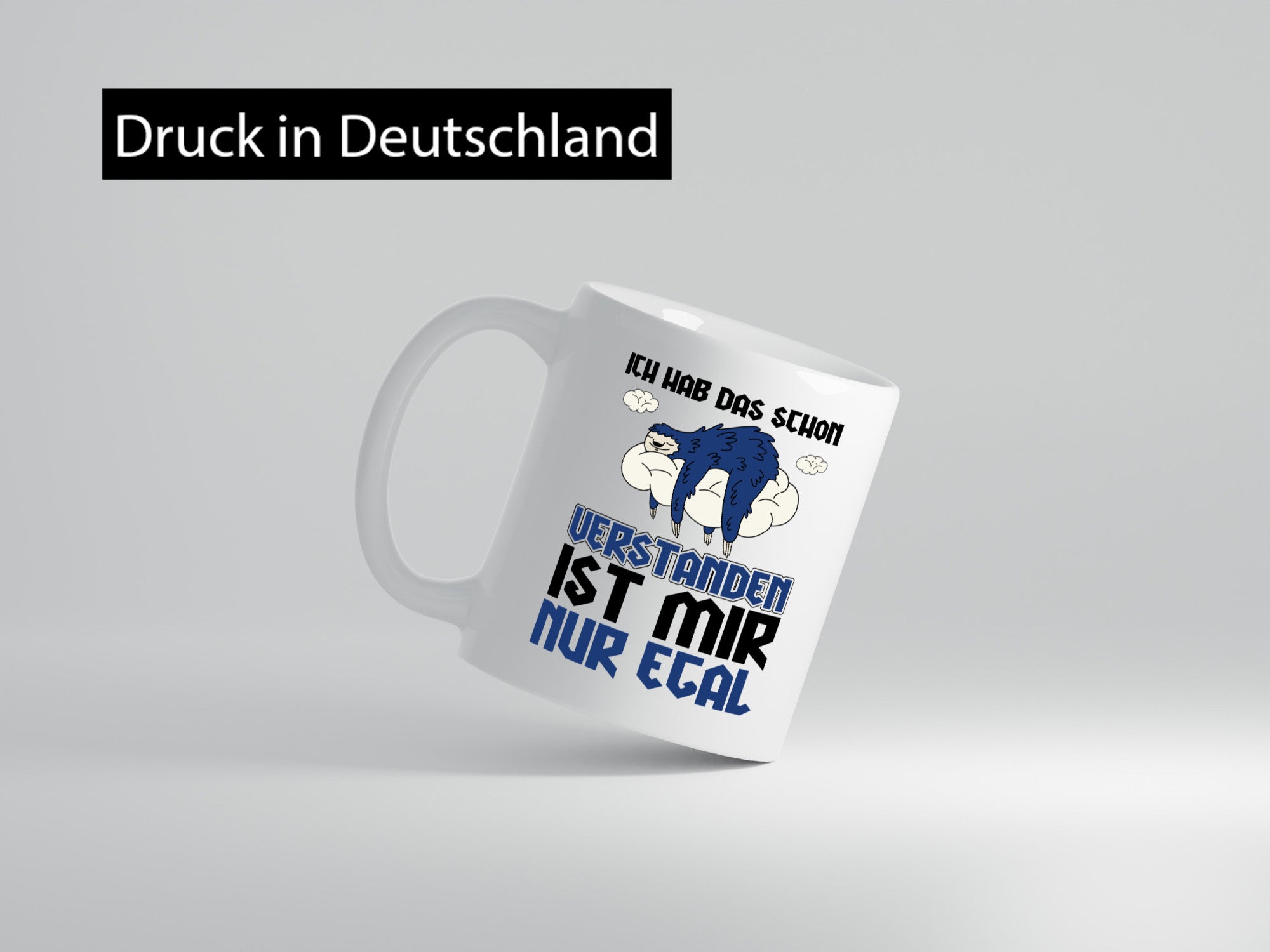 Ist mir nur egal Geschenk Humor Geschenkidee lustiger Spruch Tasse
