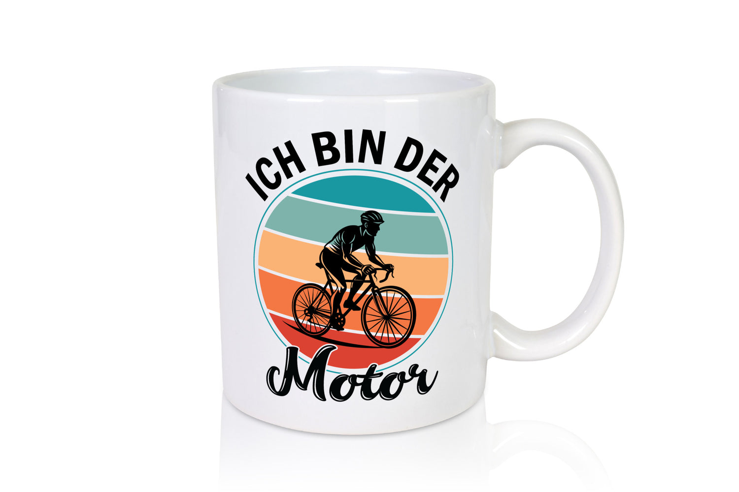 Ich bin der Motor | Mountenbike Fahrrad lustiger Spruch Geschenk Humor