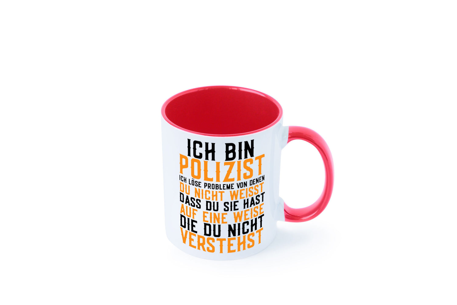 Ich bin Polizist | Polizei Beruf Job lustiger Spruch Geschenk Arbeit Kollegen
