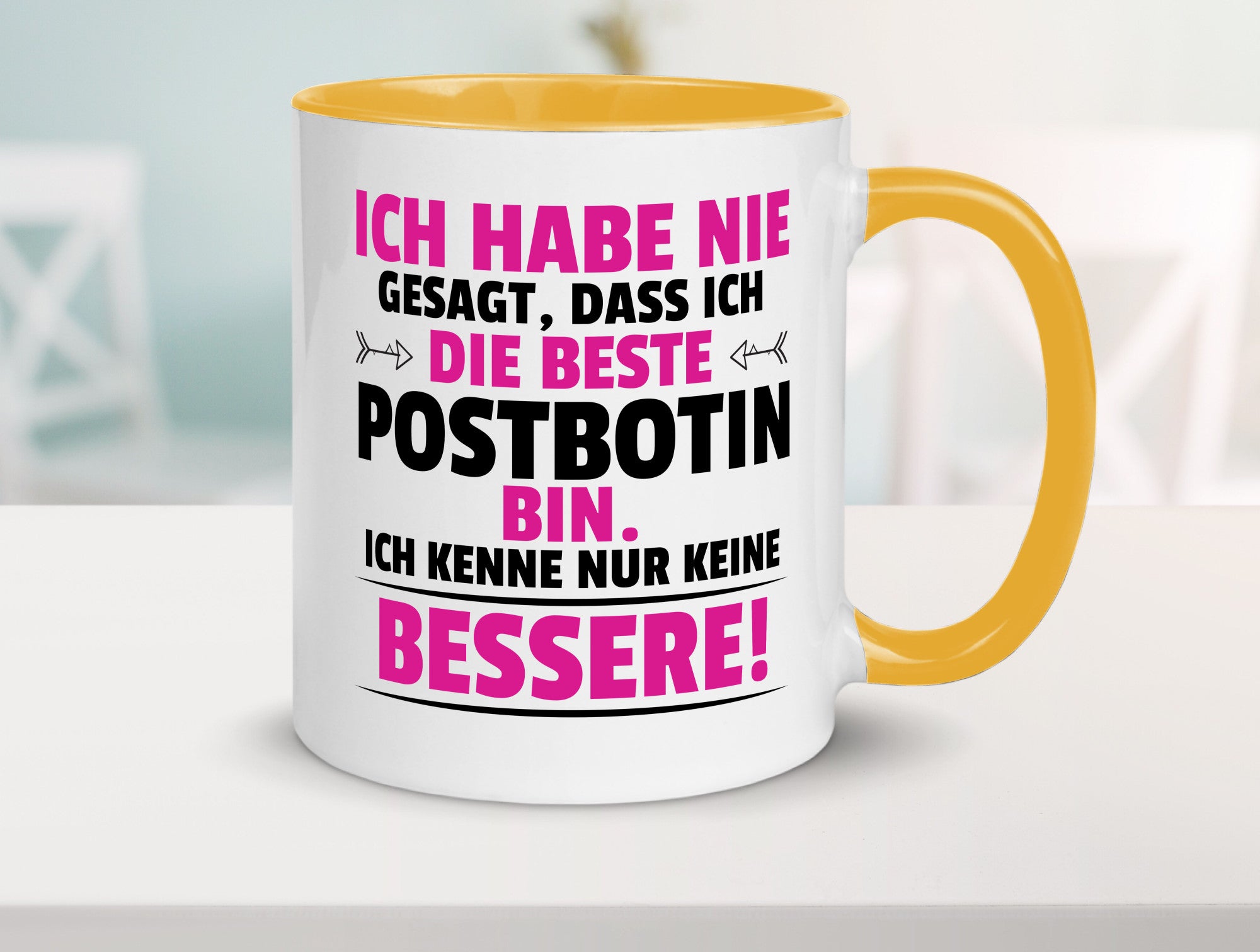 Die Beste Postbotin | Beruf Post Briefträger Geschenk Arbeit Kollegen Büro