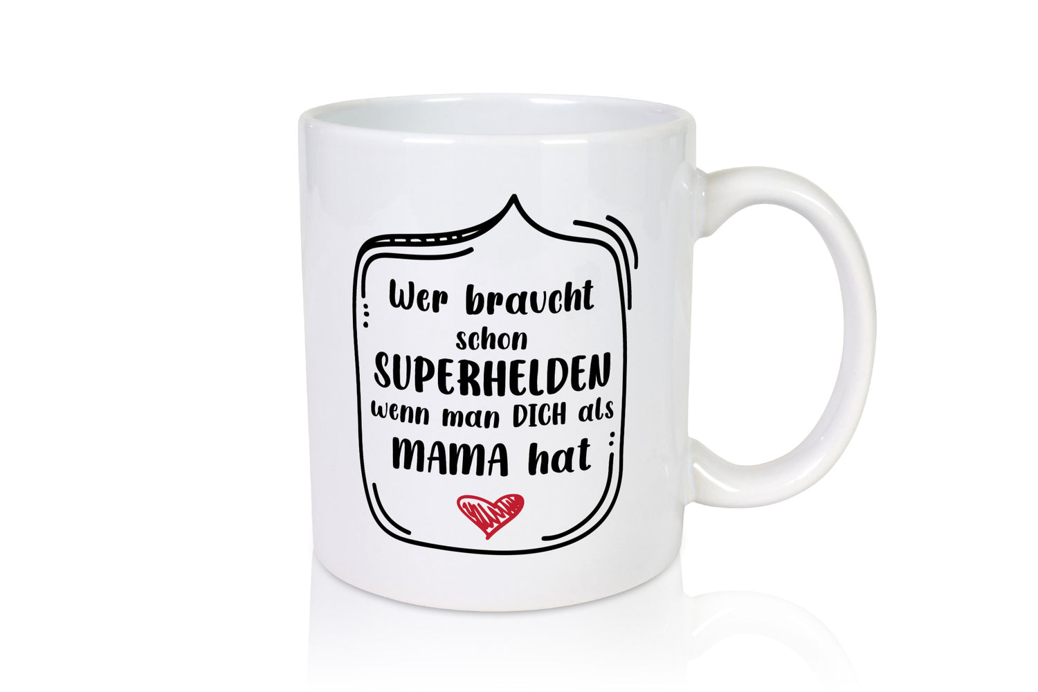 Mama ist die beste | kann alles Muttertag Humor Familie Geschenkidee Tasse