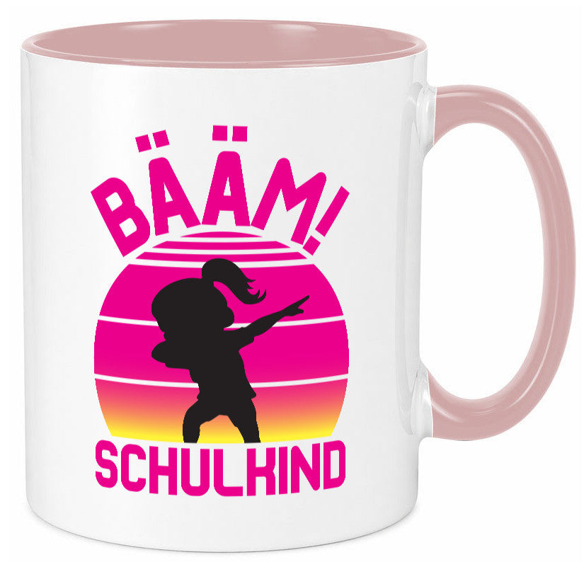 Bääm Schulkind | Einschuldung Schulanfang Geschenkidee Humor Tasse