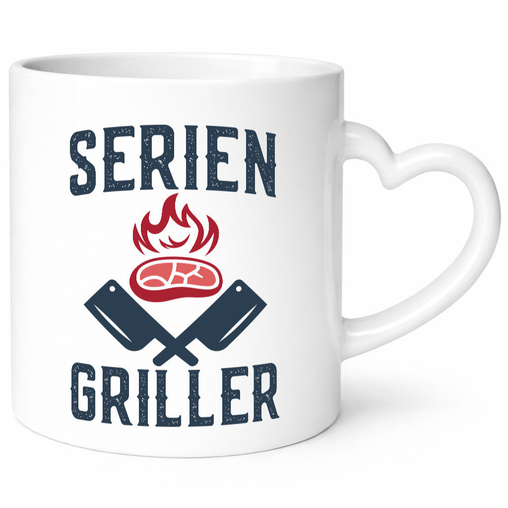 Serien Griller | Grillmeister Grillen Chef Geschenk Arbeit Kollegen Büro