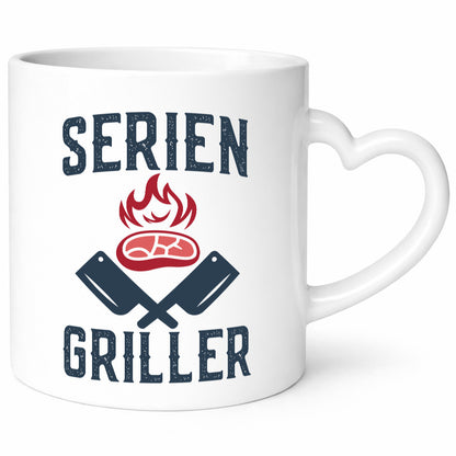 Serien Griller | Grillmeister Grillen Chef Geschenk Arbeit Kollegen Büro