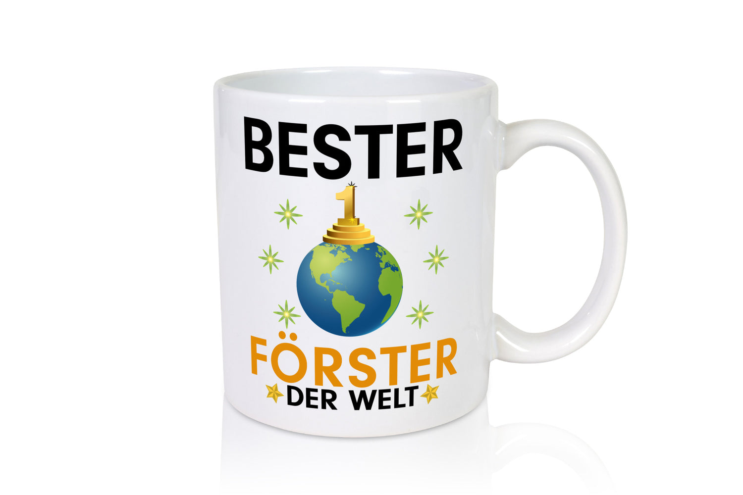 Welt Bester Förster | Forst Arbeit Geschenk Kollegen Büro lustiger Spruch Tasse