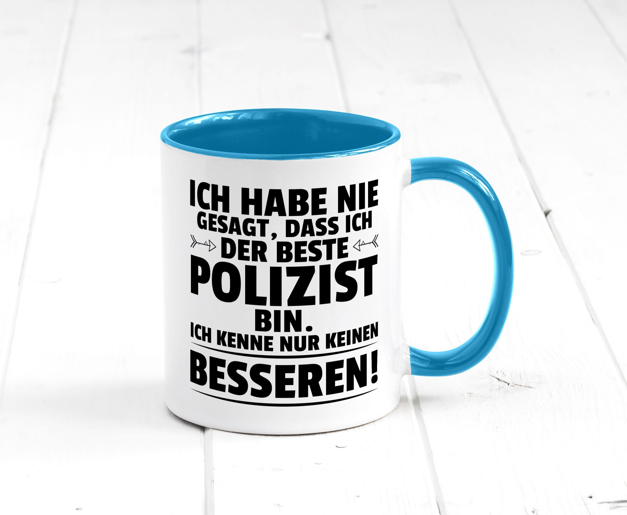 Der Beste Polizist | Polizei Humor Geschenkidee Tasse