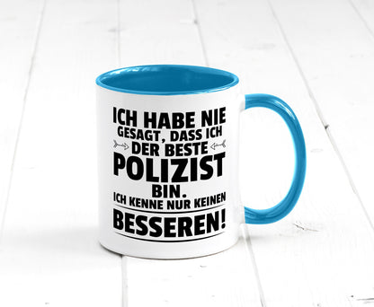 Der Beste Polizist | Polizei Humor Geschenkidee Tasse