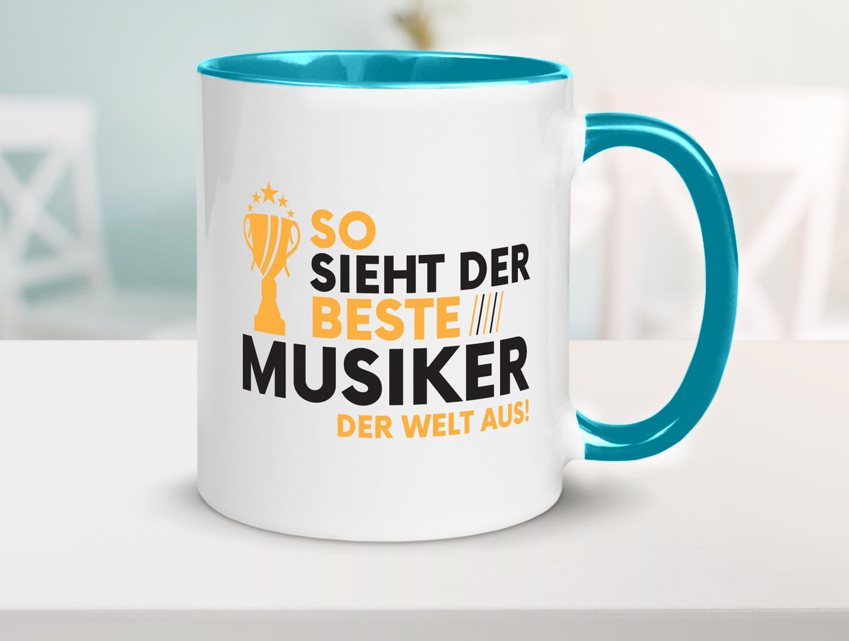 Der Weltbeste Musiker | Musik Musikant lustig Humor Geschenkidee Geschenk Tasse