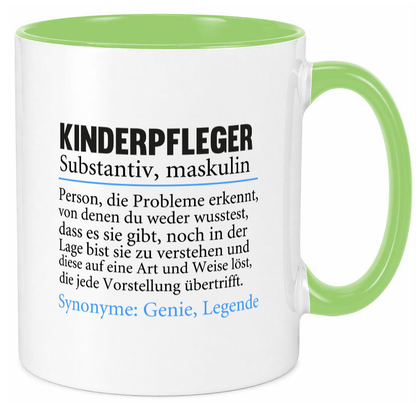 Kinderpfleger | Pfleger Kinder Pflegeberuf lustiger Spruch Geschenk Arbeit