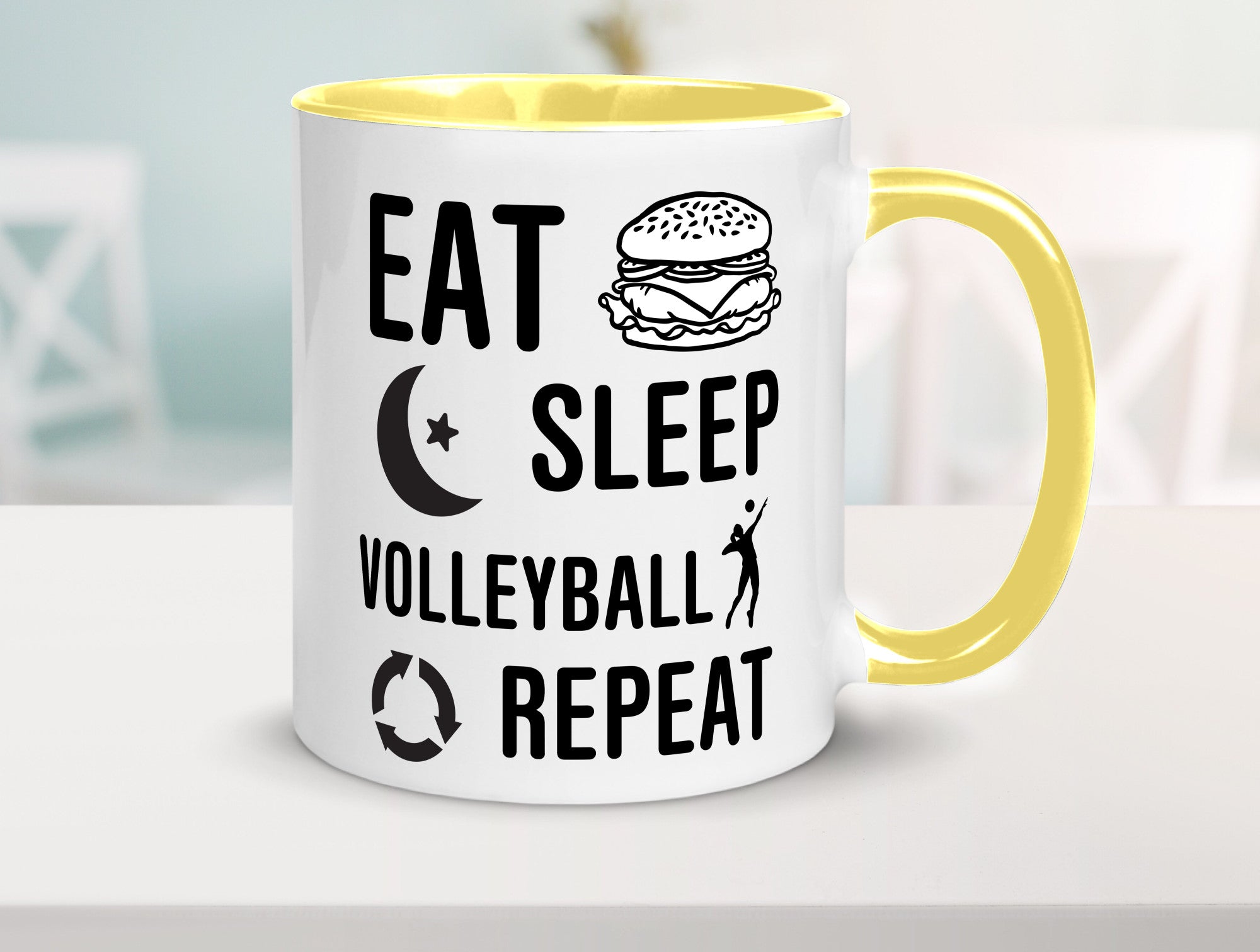 Volleyball | Volleyballliebhaber Volleyballspieler Humor Geschenkidee Tasse