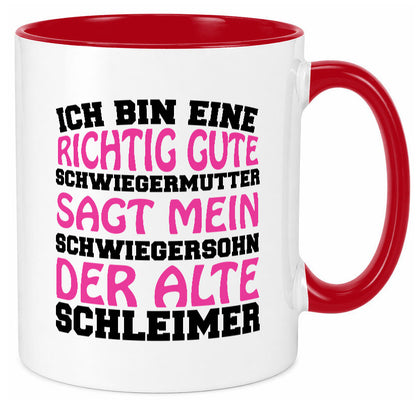 Gute Schwiegermutter lustig Familie Geschenkidee Geschenk Tasse