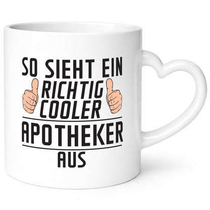 Richtig Cooler Apotheker | Apotheke Pharmazie Geschenkidee Humor Tasse