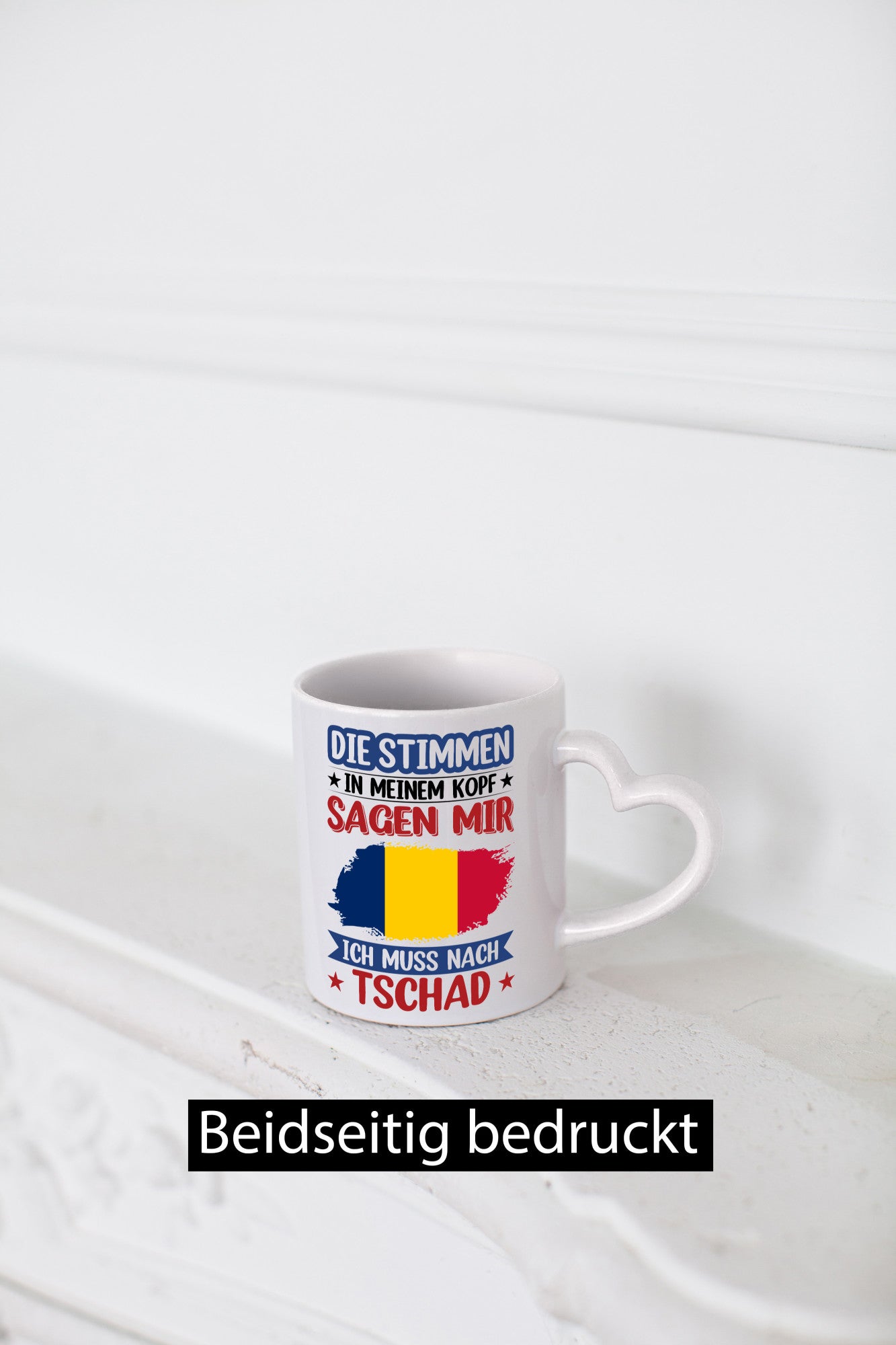 Tschad | Urlaub Stimmen in meinem Kopf Traumland Humor Geschenkidee Tasse