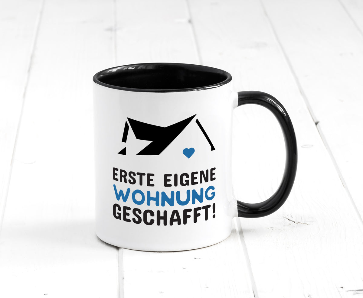 Erste eigene Wohnung | Umzug Tasse Eigenheim Auszug Geschenk Humor Geschenkidee