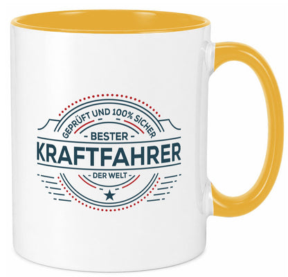 Geprüft und sicher: Kraftfahrer | Lastwagen LKW Fahrer Geschenk Humor