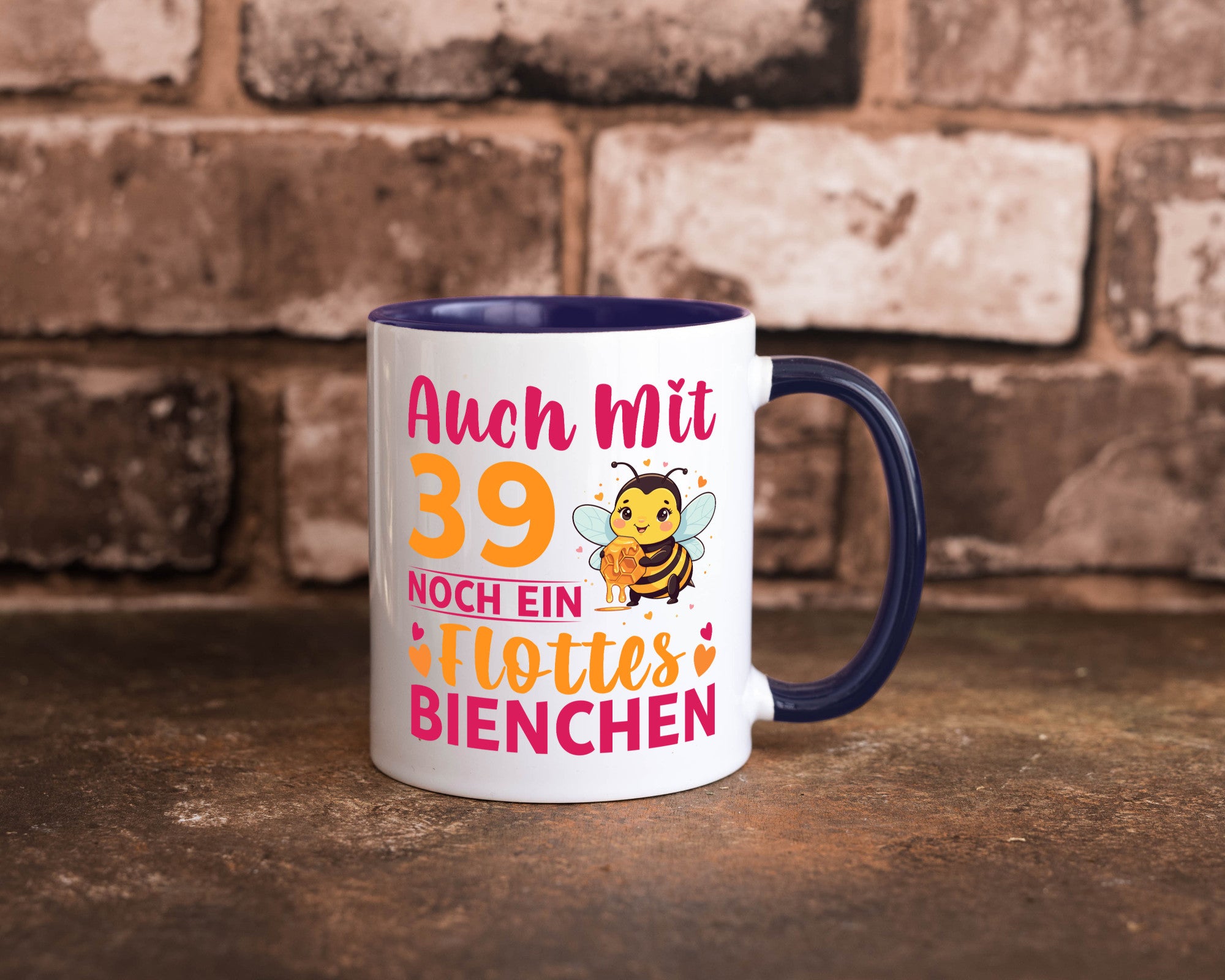 39. Geburtstag | Flottes Bienchen 39 Jahre lustiger Spruch Geschenk