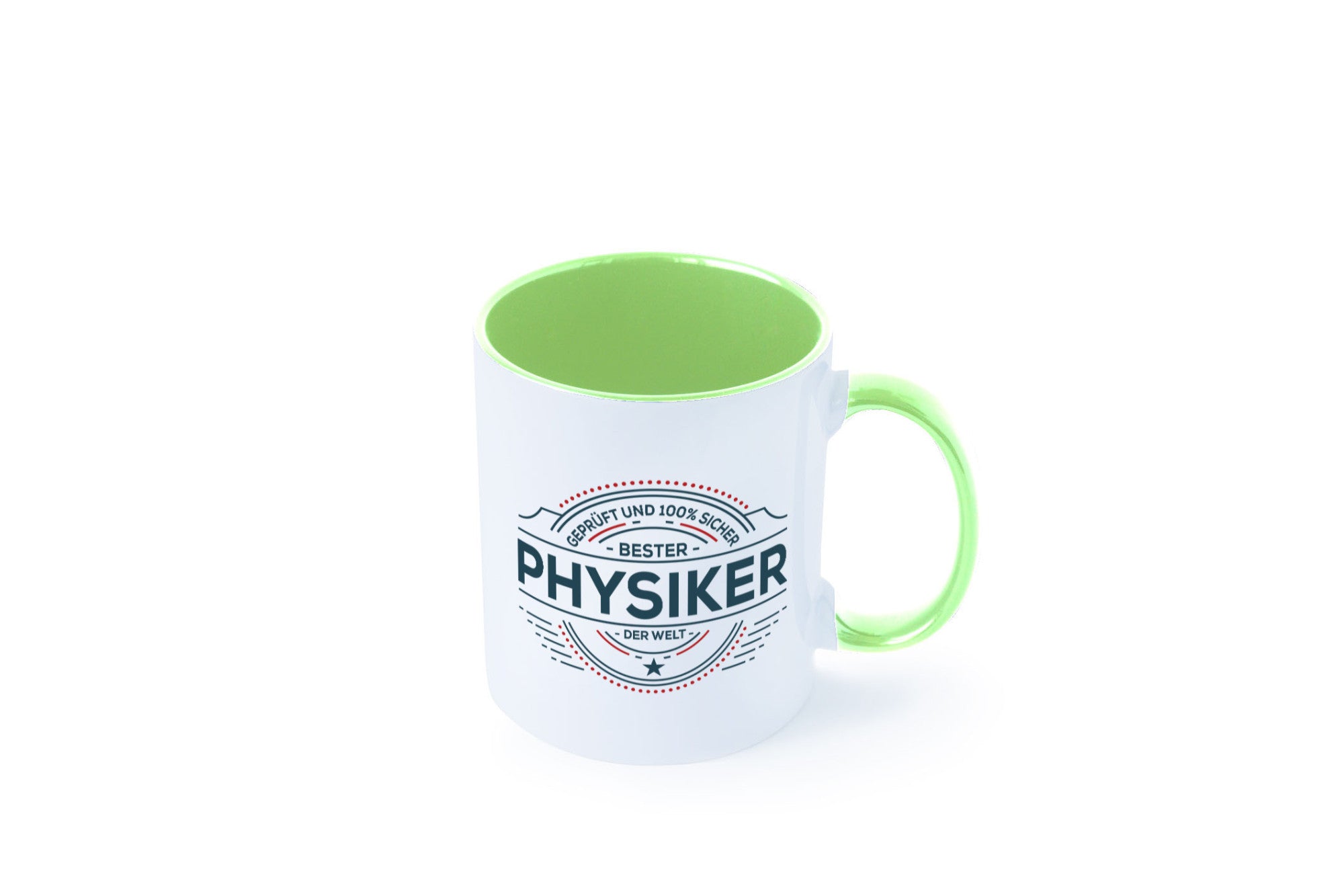 Geprüft und sicher: Physiker | Physik lustiger Spruch Geschenk Humor
