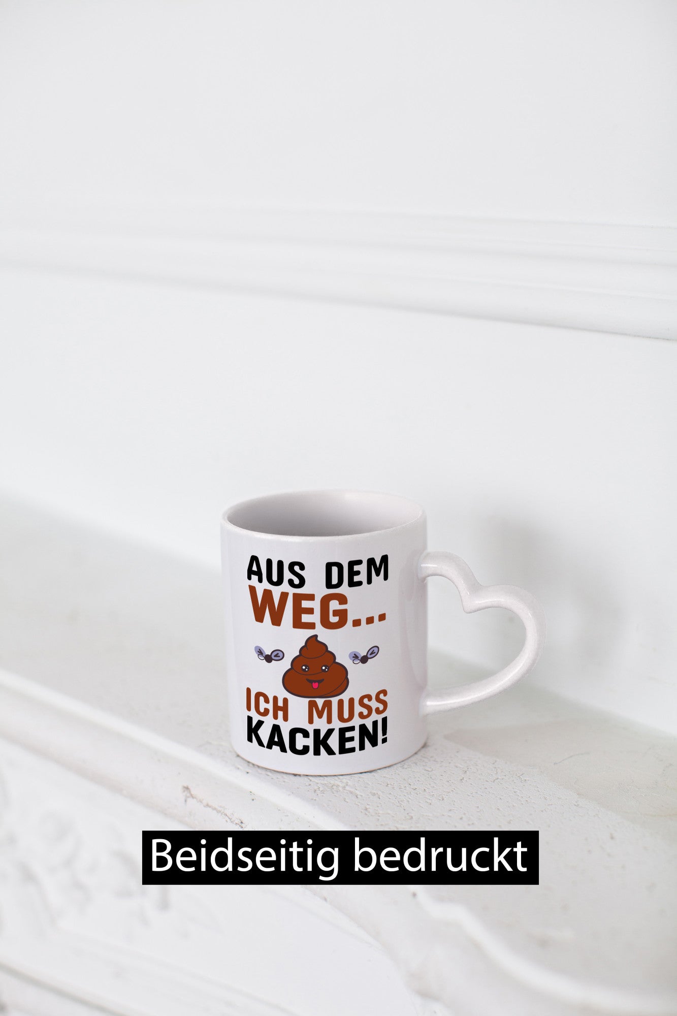 Aus dem weg! lustiger Spruch Geschenk Humor Geschenkidee Tasse
