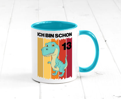 13. Geburtstag | 13 Jahre Dinosaurier Geschenk Geschenkidee lustiger Spruch