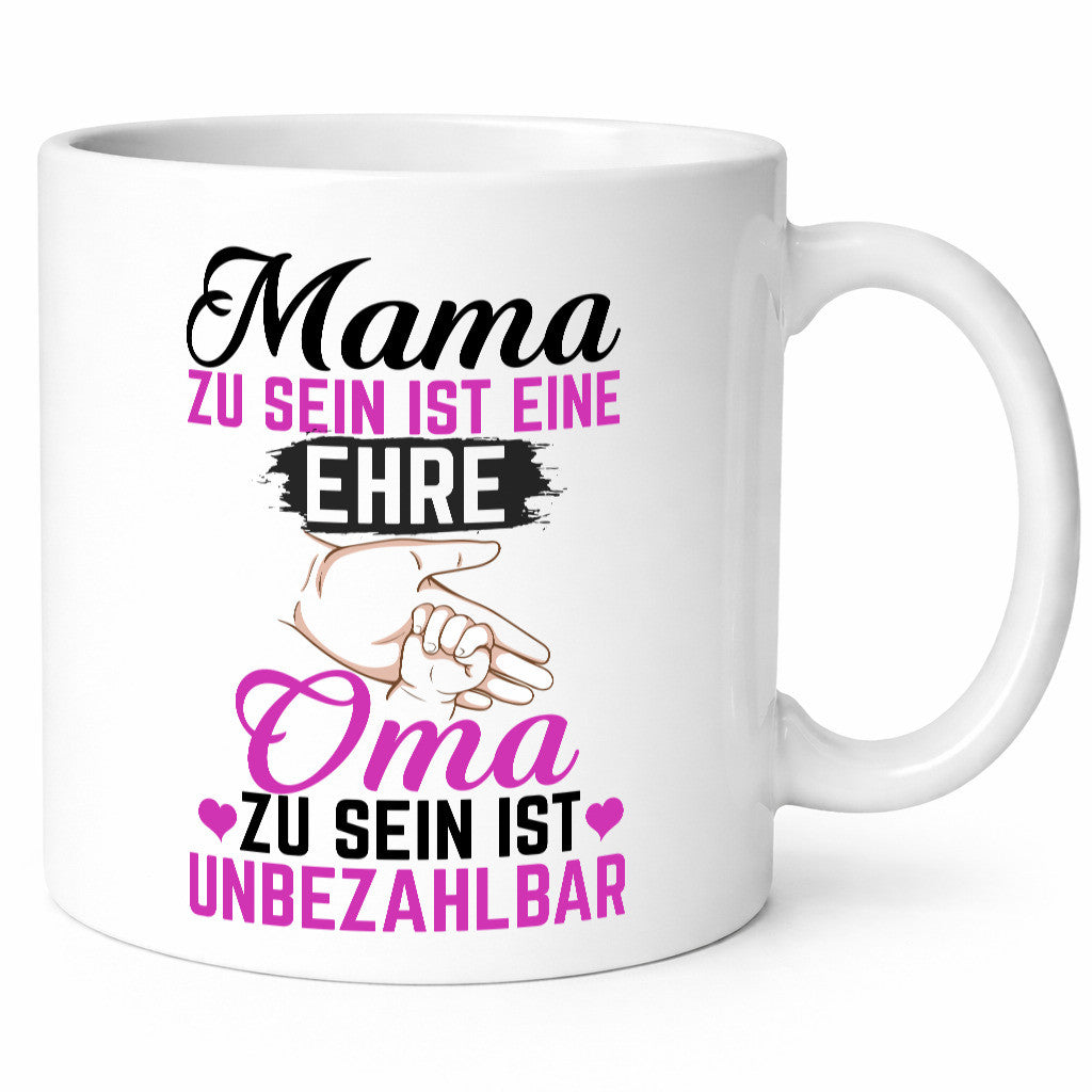 Oma zu sein ist unbezhalbar | Großmutter Geschenk Familie Geschenkidee lustiger
