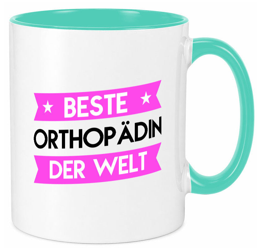 Beste Orthopädin |Orthopädie lustiger Spruch Geschenk Humor Geschenkidee Tasse