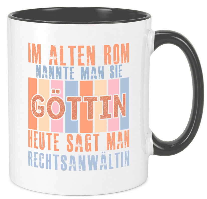 Heute sagt man: Rechtsanwältin | Jurstin Anwältin lustig Humor Geschenkidee