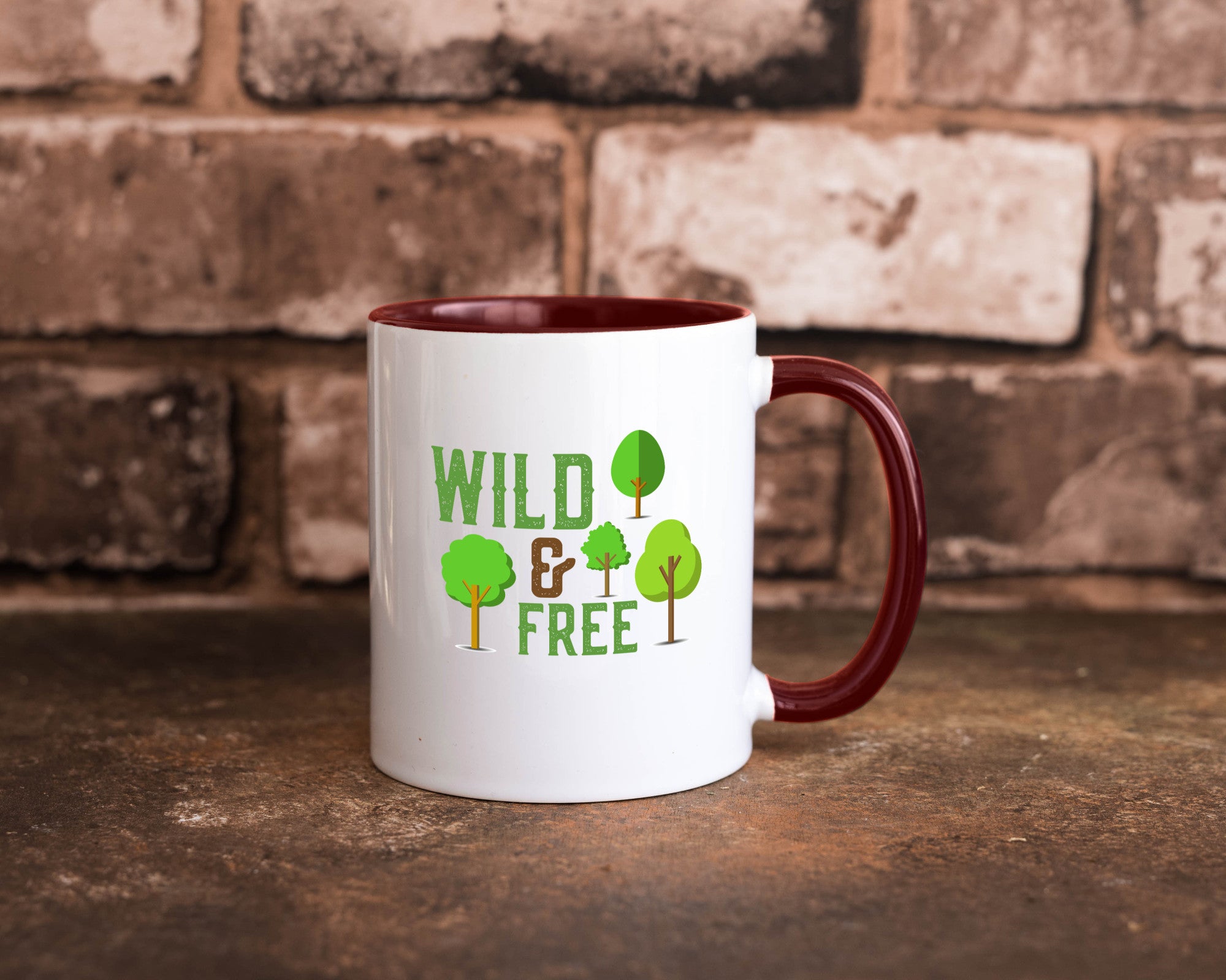 Wild and free | Freiheit Camper Hobbycamper Geschenkidee Humor Tasse